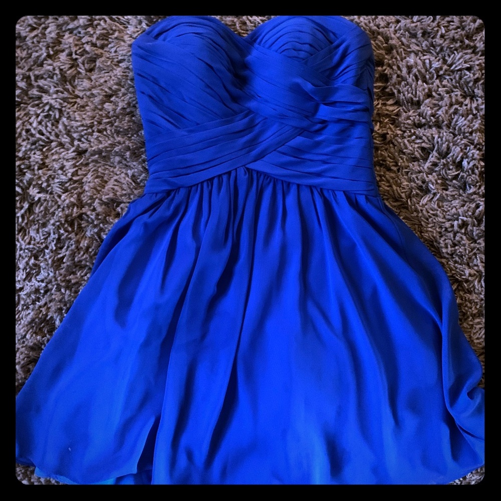 Blue dress